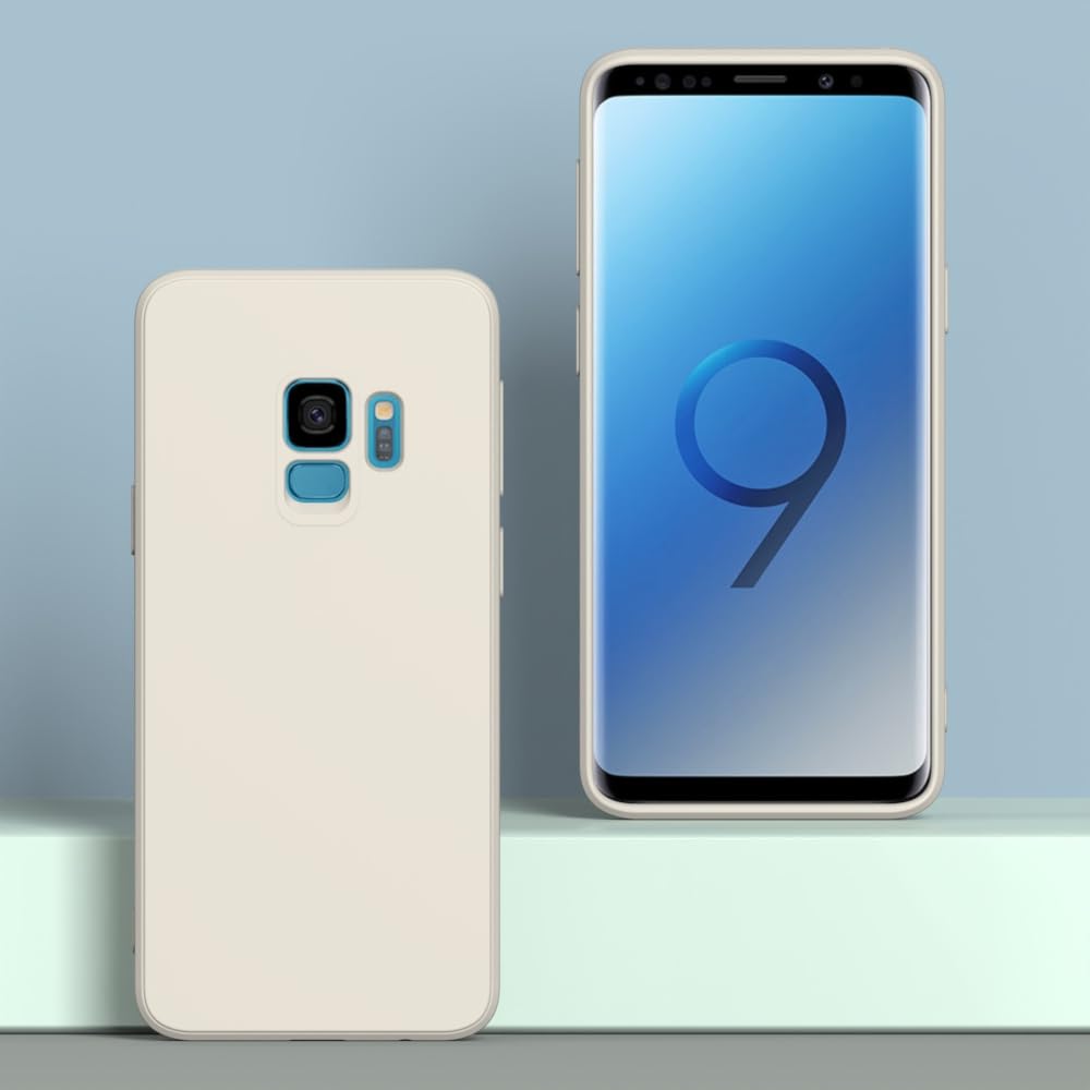Wogroo For Samsung Galaxy S9 Case White, Scratch Resistant With Soft Touch, Slim Thin Phone Cover For Samsung Galaxy S9