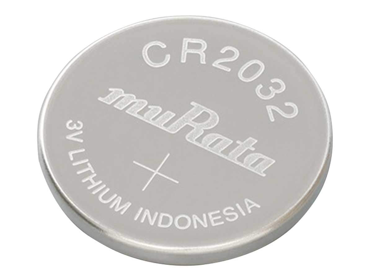 Murata Cr2032 Battery Dl2032 Ecr2032 3V Lithium Coin Cell (25 Batteries)