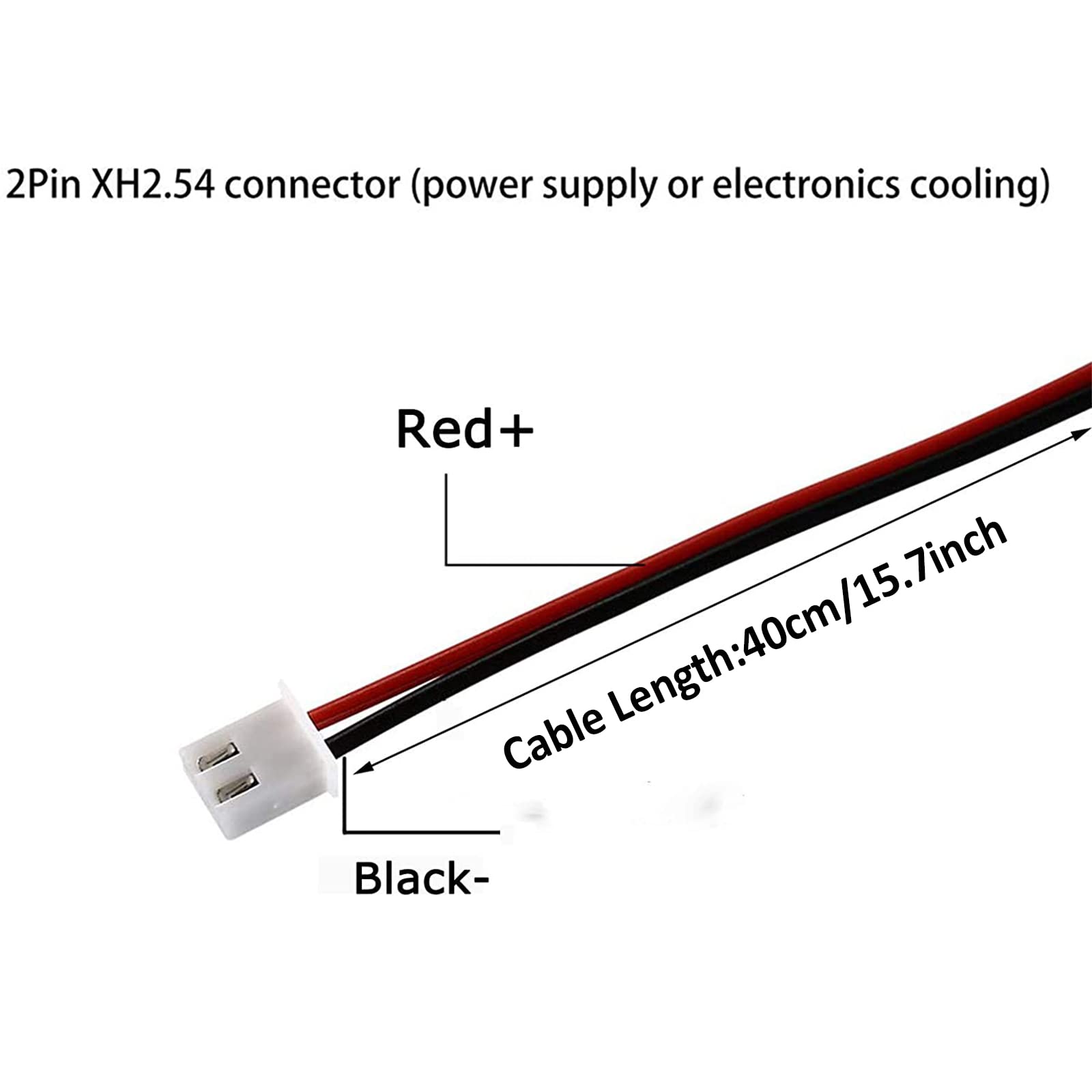 12V Dc Fan Strong Quiet 120X120X25Mm 12Cm Small Cooling Fan 2Pin 2Wire 1600Rpm High Performance Pc Fans 120Mm 2 Pack