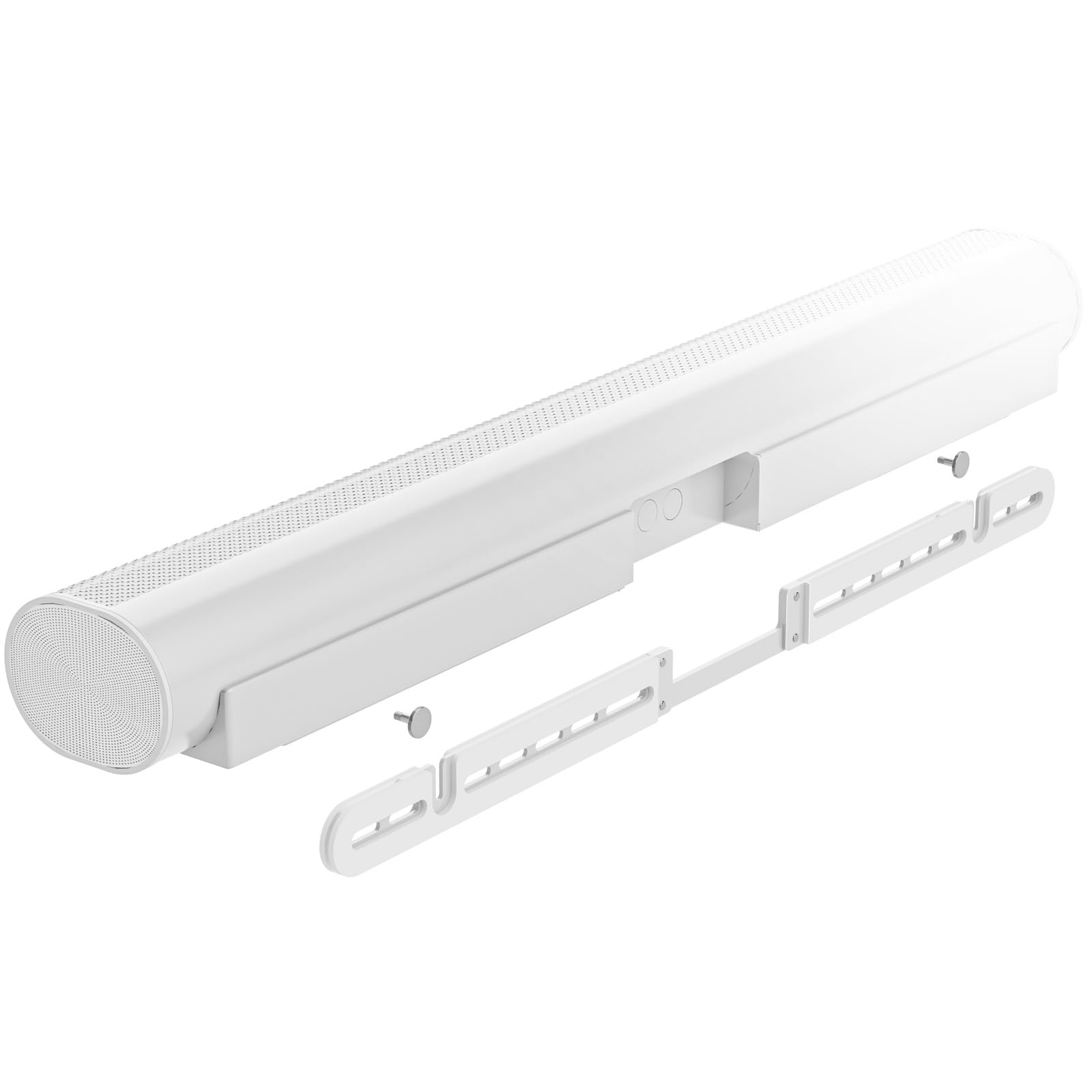 WALI Soundbar Wall Mount, Designed for Sonos Arc and SONOS ARC Ultra, Low Profile Sound Bar Mount Bracket Under TV with Hardware Kit, Easy to Install (SON003 W), White