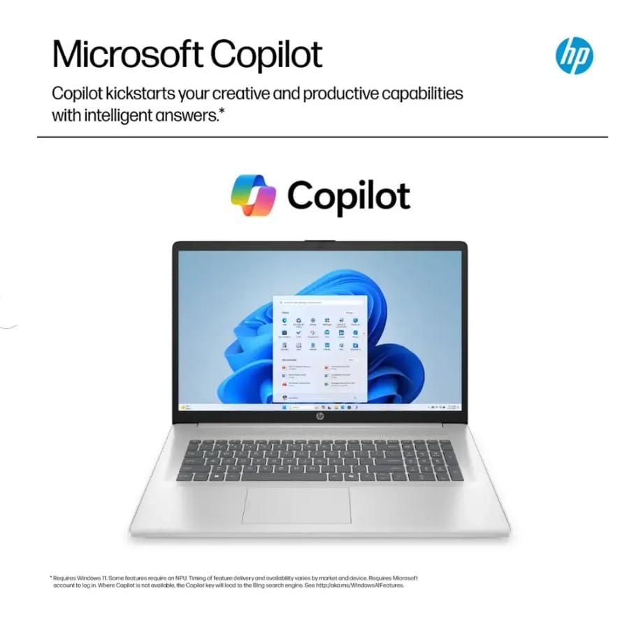 Hp 2025 Premium 17 Laptop, Lifetime Office 2024, 17.3    Hd+ Display, Intel Core I3-N305 Processor,16Gb Ram, 512Gb Pcie Ssd, Wi-