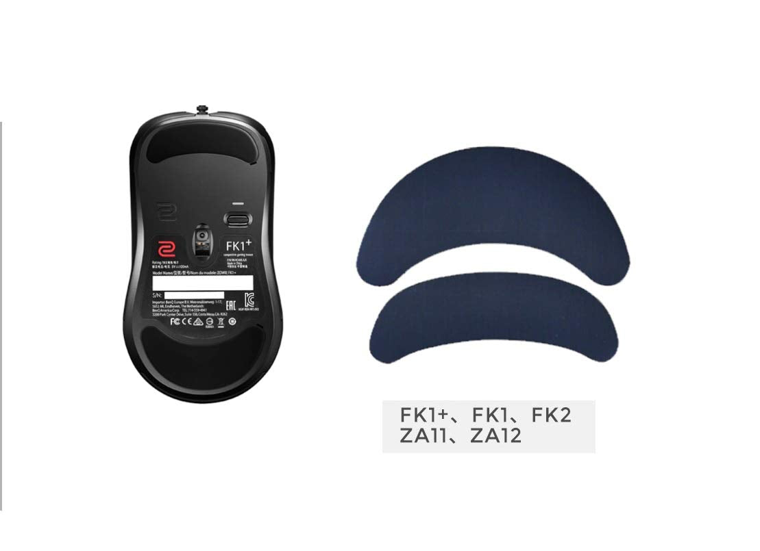 Lzydd Mouse Skates/Mouse Feet For Zowie Za11, Za12, Fk 2, Fk1, Fk1+, S1 / S2 And Am (Pack Of 2)