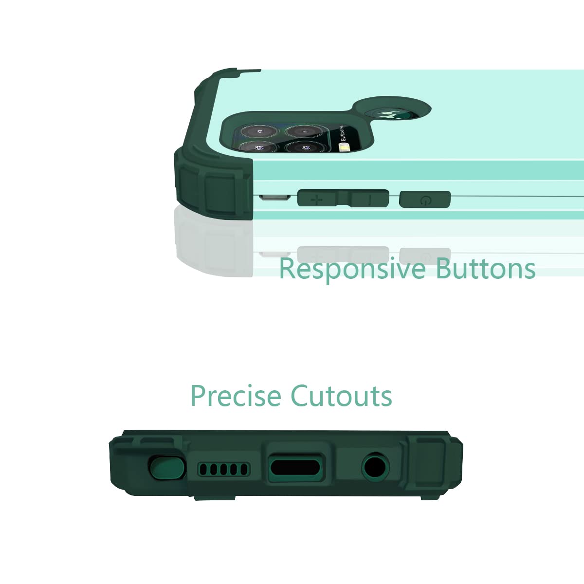 Casewind Case For Moto G Stylus 5G Case,Marble Rose Gold Women Girl 3 In 1 Hard Pc Soft Silicone Rugged Bumper Heavy Duty Hybrid