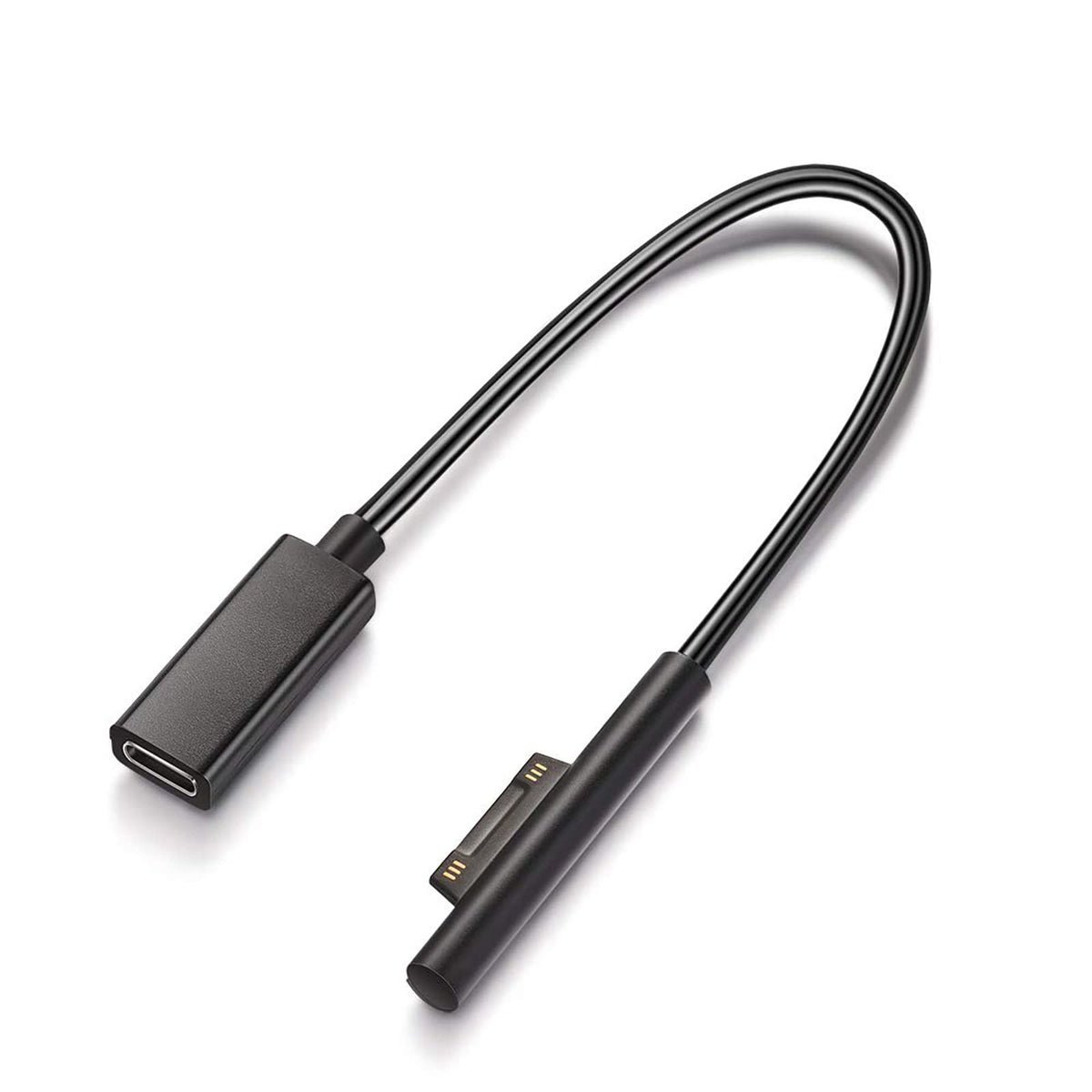 Sisyphy Surface To Usb C Charging Cable (Female Usb C, 20 Cm), Compatible With Microsoft Surface Pro 7/6/5/4/3 Go3/2/1 Laptop4/3