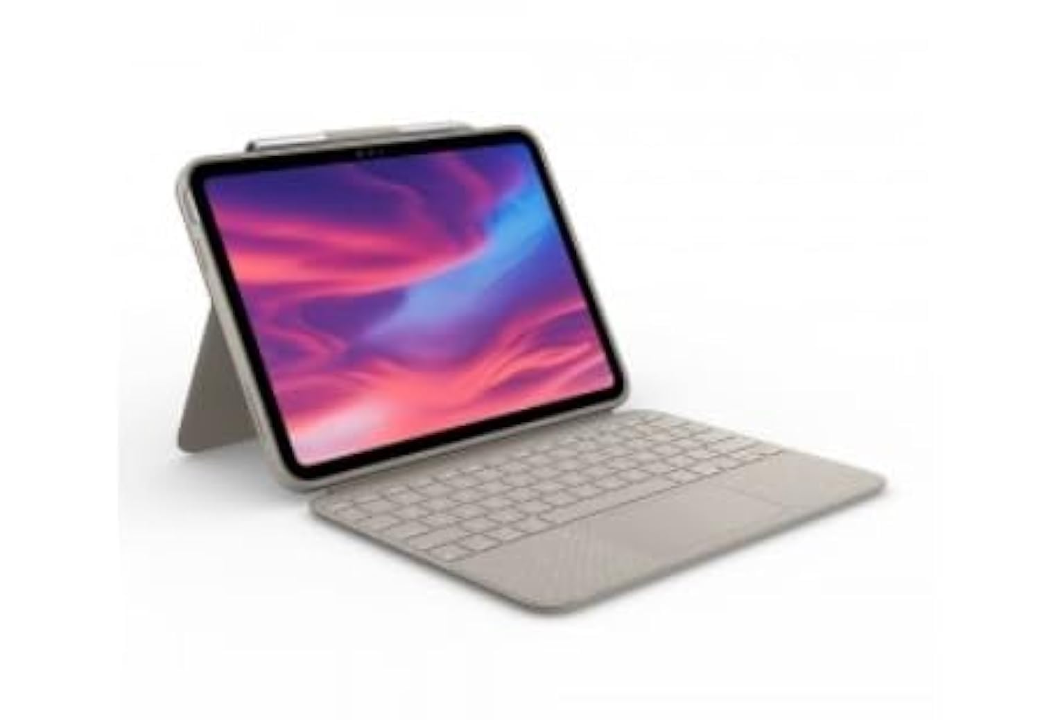 Logitech Combo Touch Detachable 10th Gen iPad Keyboard Case with Large Precision Trackpad, FullSize Backlit Keyboard, and Smart