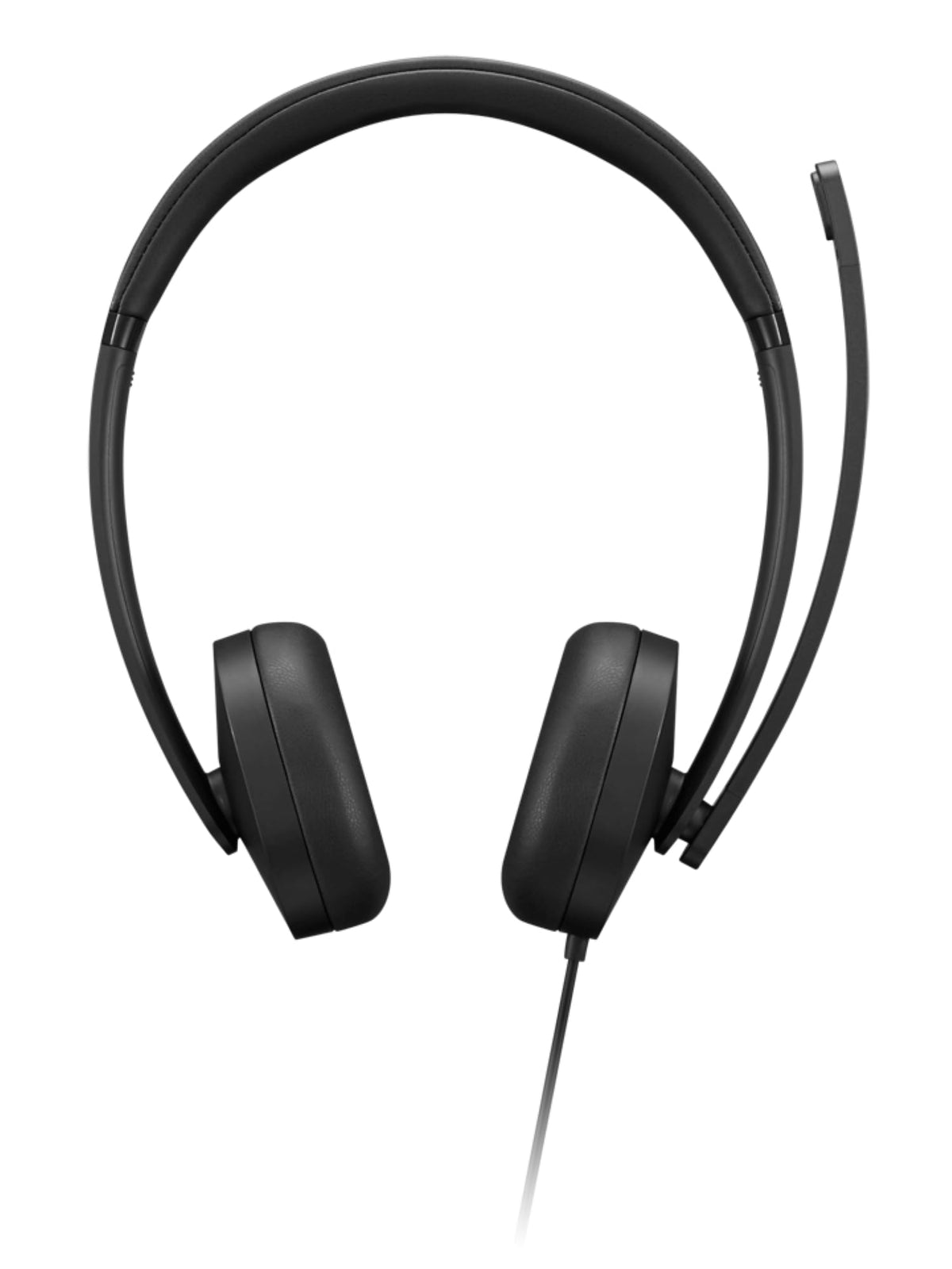 Lenovo Usb A Wired Stereo Headset For Pc/Laptop, Ai Noise Canceling Via App, 140G Lightweight, Replaceable Earcups, Double Sided