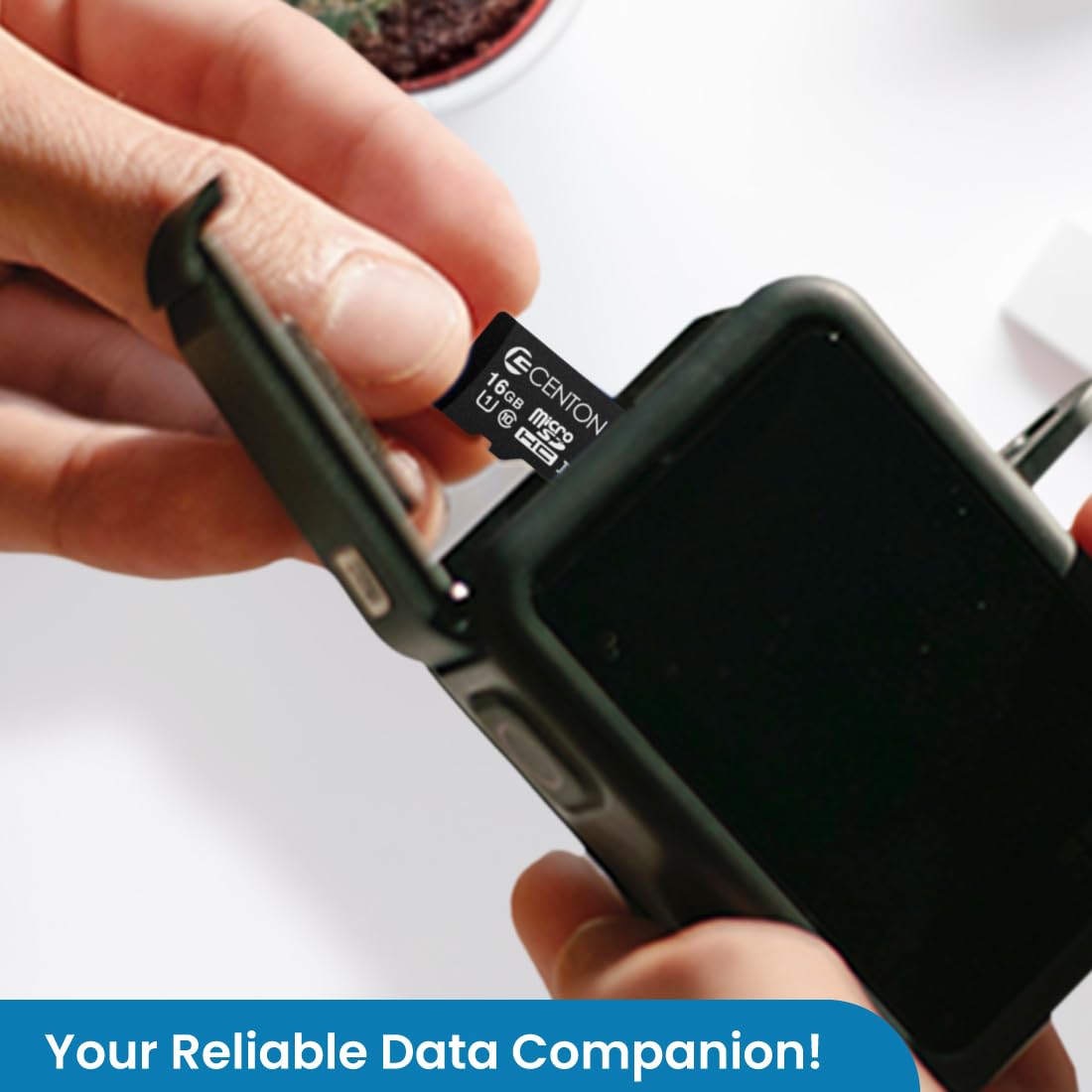 Centon Electronics Micro Sd Card, Uhs I / A1 / V10 / U1 / Class 10 Flash Memory Card For Phones, Tablets, Cameras, And More, 16G