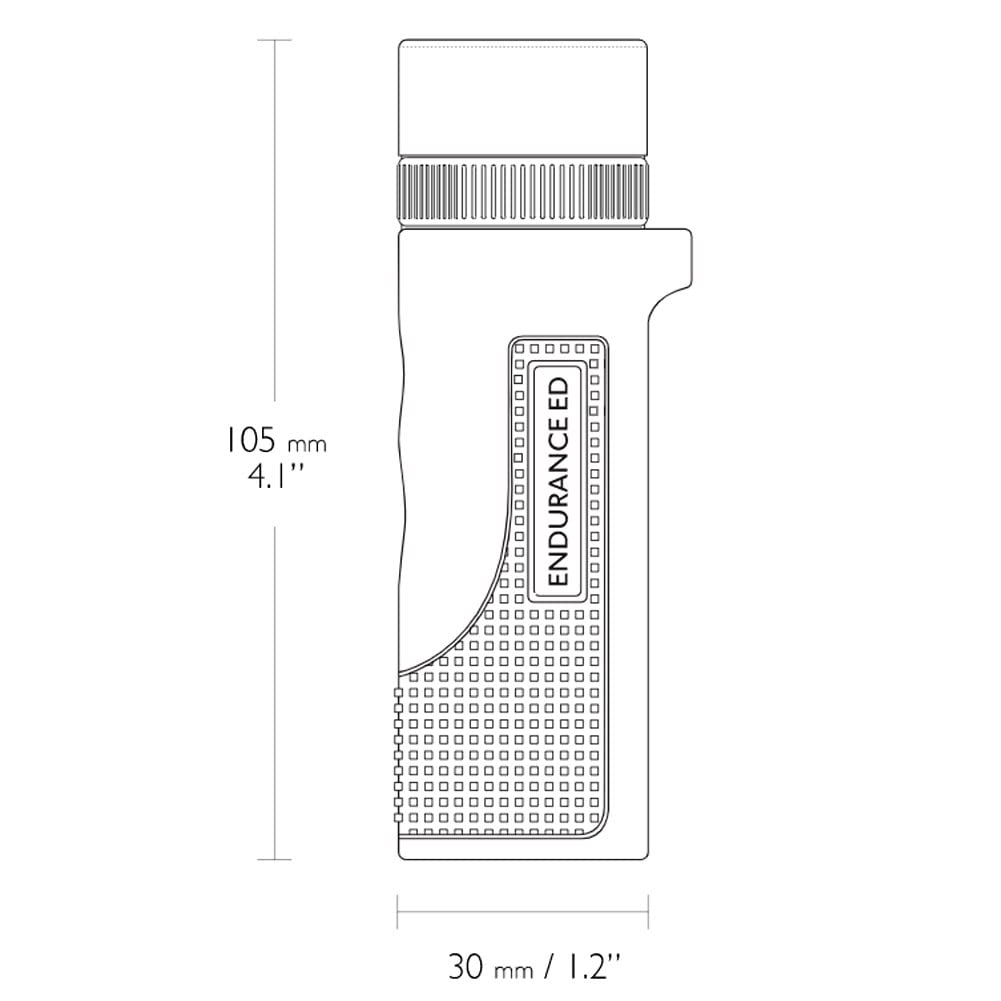 Endurance Ed 8X25 Monocular Green