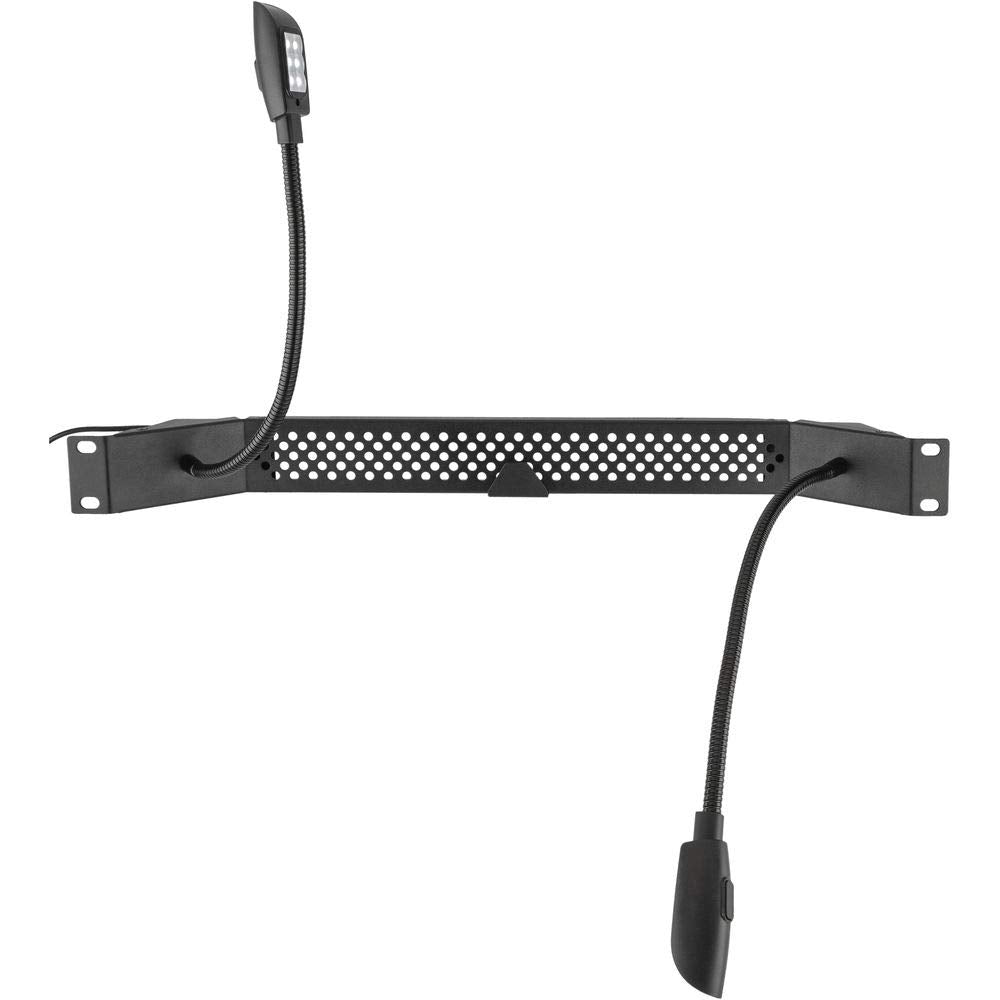 Auray Dled6 Rm Rackmount Dual 6 Led Gooseneck Lights