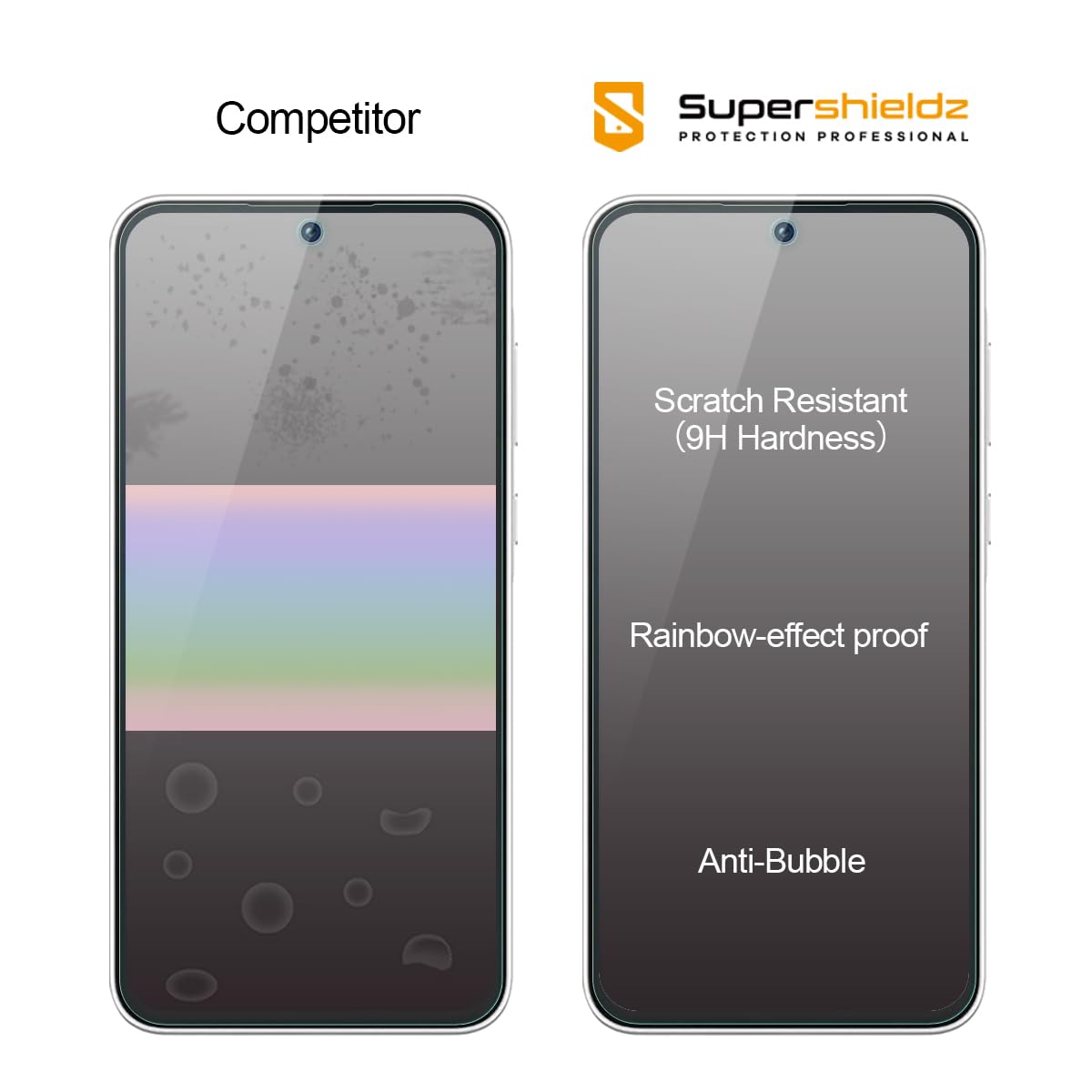 Supershieldz (2 Pack) Designed For Samsung Galaxy A35 5G Tempered Glass Screen Protector, Anti Scratch, Bubble Free
