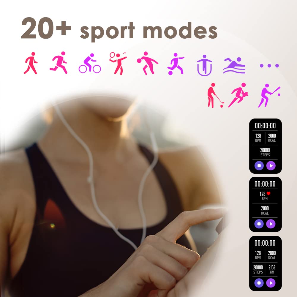 Fitness Tracker Smart Bracelet For Women Stylish Beautiful Ladies Smart Watch With Pedometer Message Notification Stainless Stee