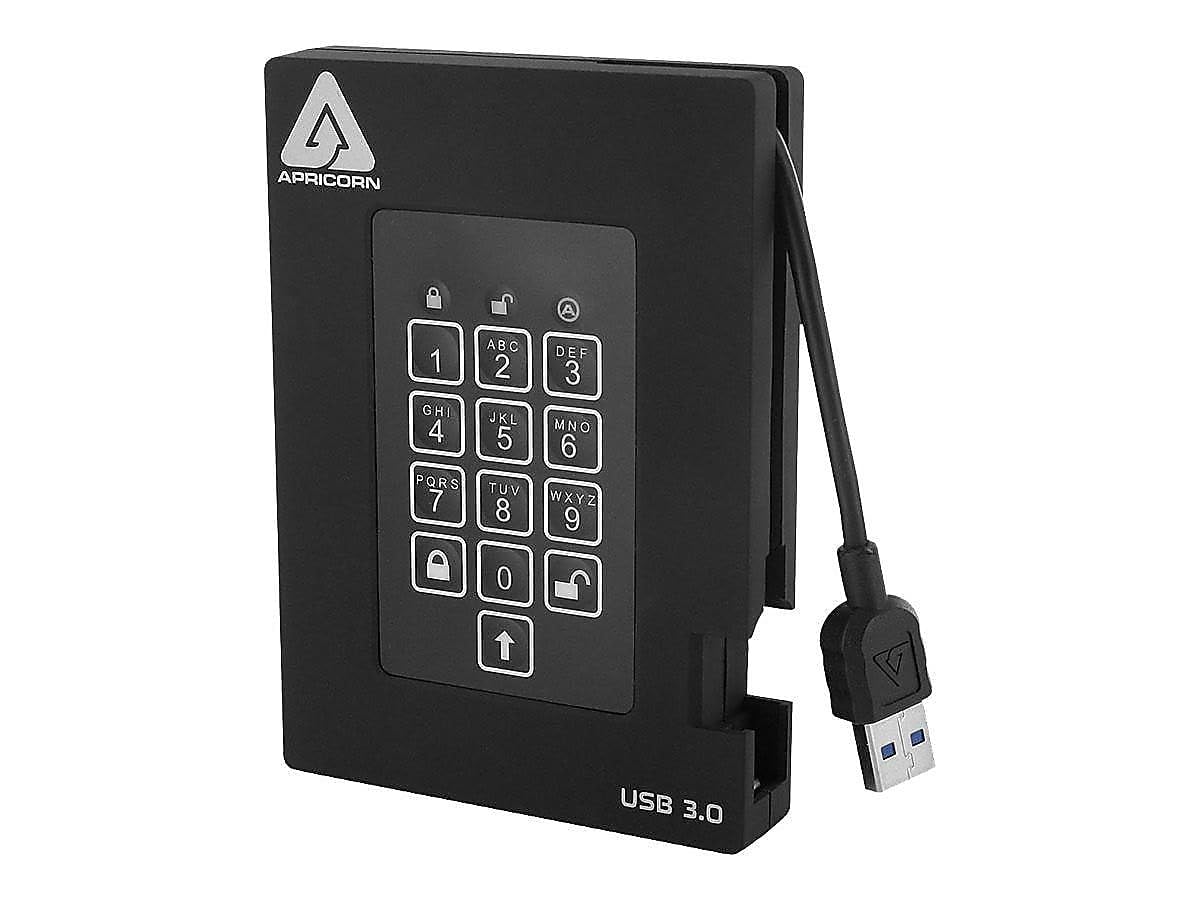Fips Validated, 2Tb Usb 3.0