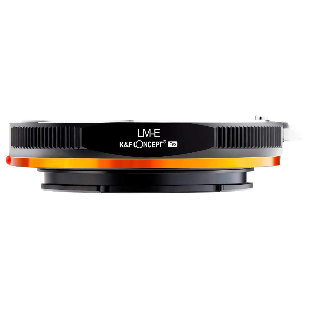 K&F Concept Lens Mount Adapter Compatible For Leica M Lens To Alpha Nex E Mount Camera Body With Matting Varnish Design