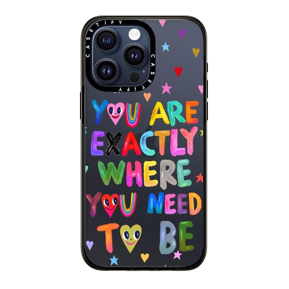 Casetify Compact Case For Iphone 15 Pro Max [2X Military Grade Drop Tested / 4Ft Drop Protection]   You Are Exactly Where You Ne