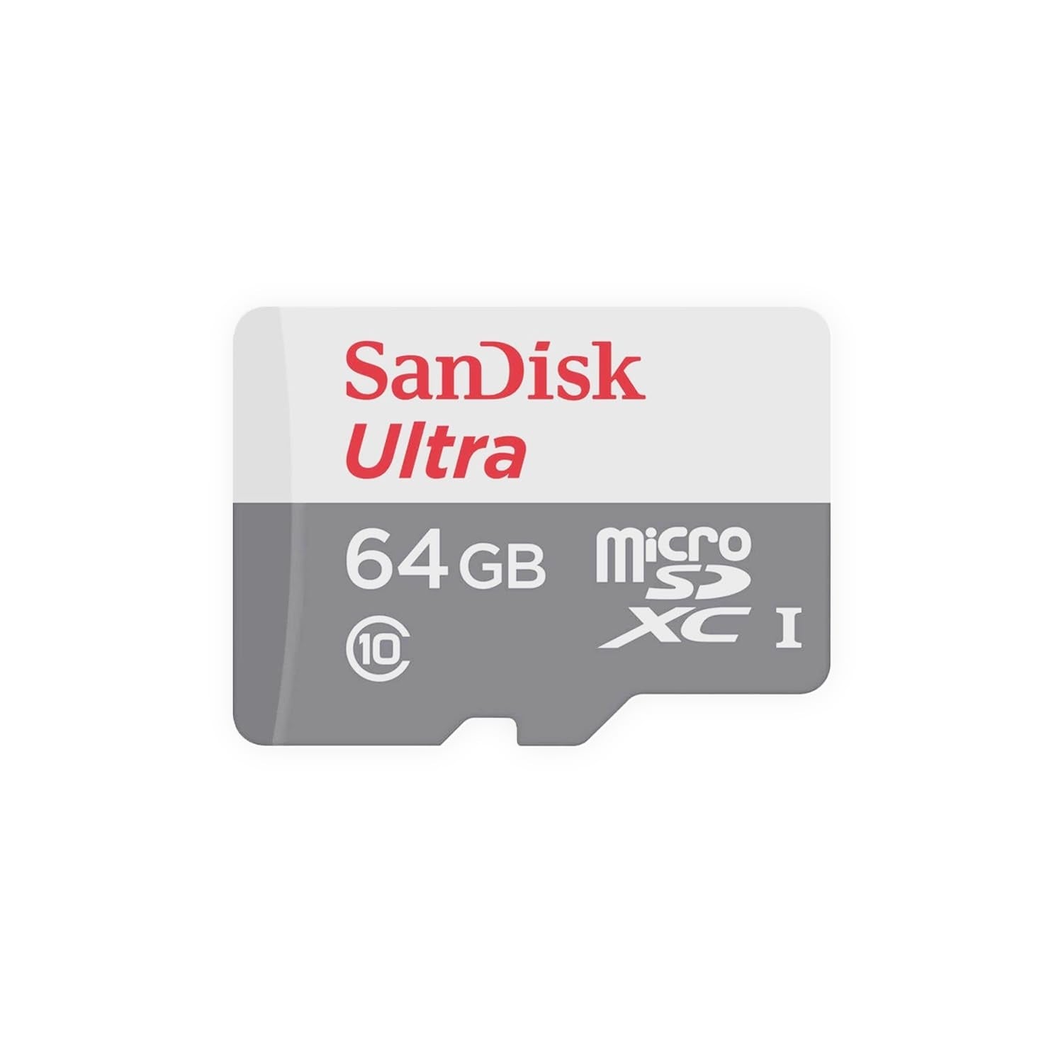 SanDisk Ultra 64 GB Micro SDHC/Micro SDXC UHS-I Card Up to 48MB/s (SDSQUNB-064G-GN3MN)