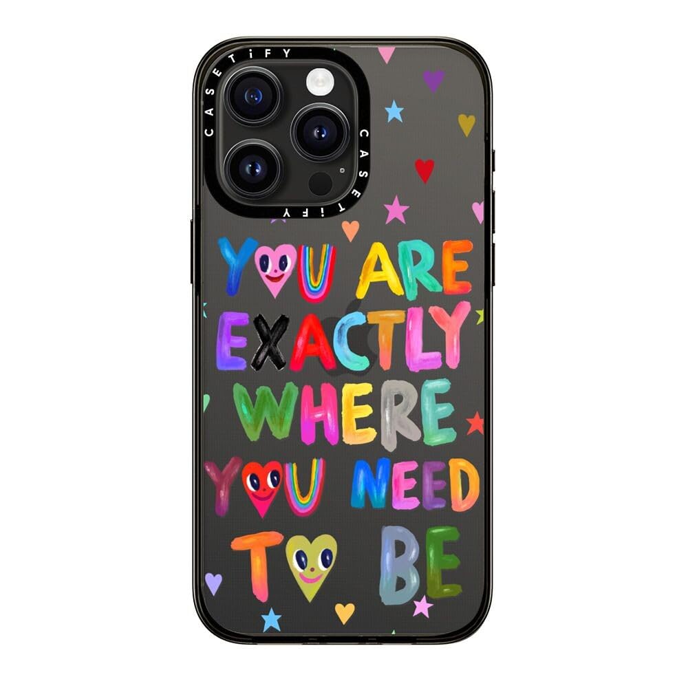 Casetify Compact Case For Iphone 15 Pro Max [2X Military Grade Drop Tested / 4Ft Drop Protection]   You Are Exactly Where You Ne