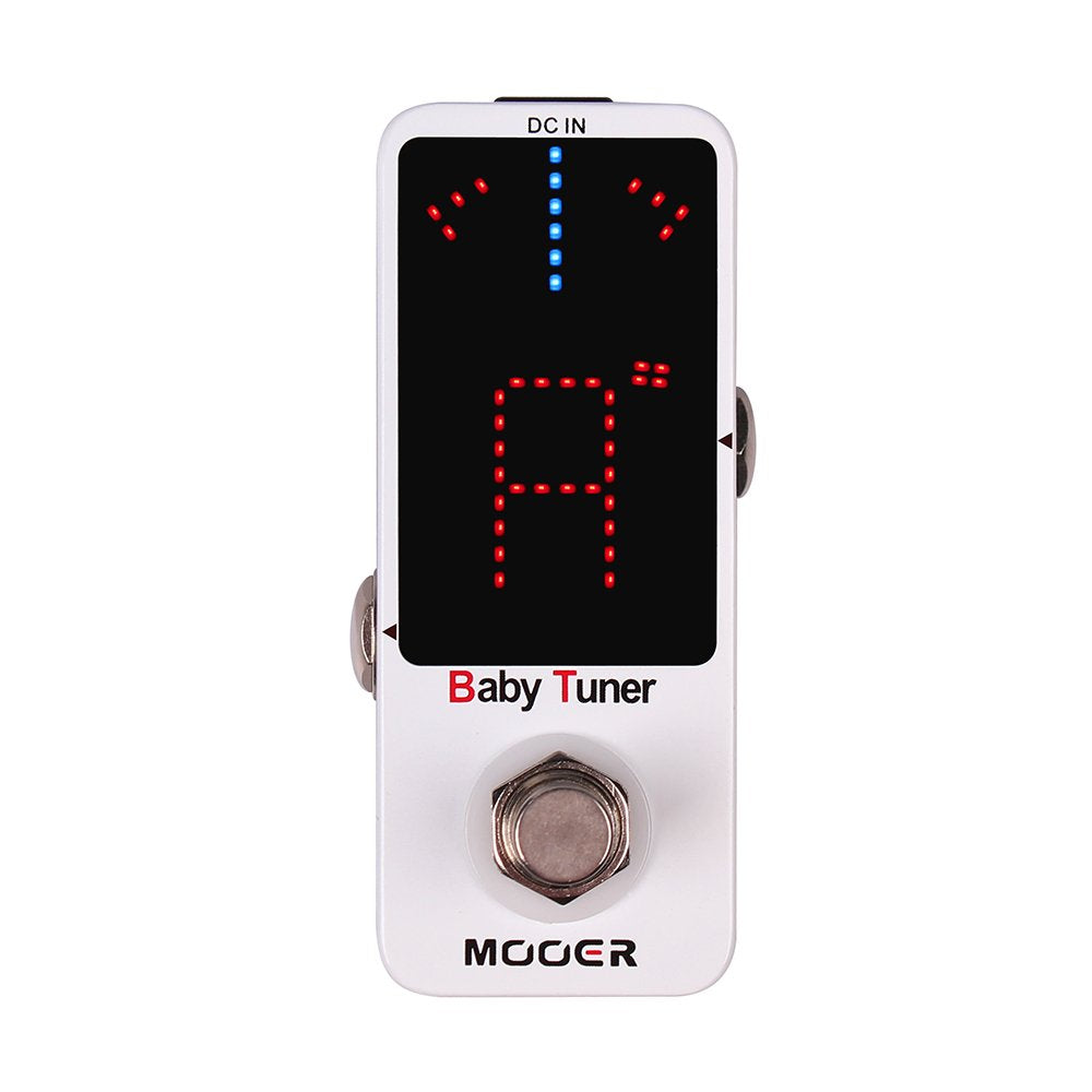 Mooer Baby Tuner Guitar Tuner Pedal Mute Function Micro Tuner Tuning Pedal For Electric Instruments Electro Acoustic Instruments