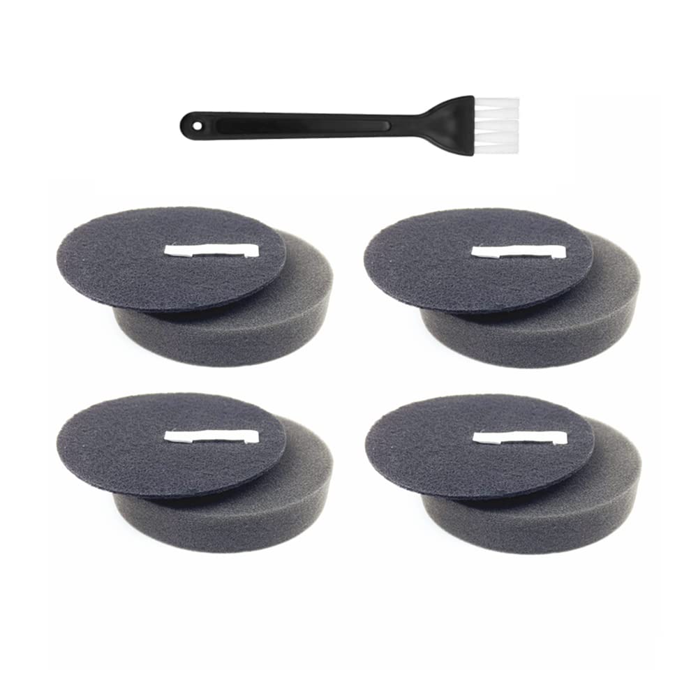 4 Pack Vacuum Cleaner Filter Compatible With Bissell 2252 2486 2489 24899 27909 2254 1214 Cleanview Rotary Vertical Vacuum Clean