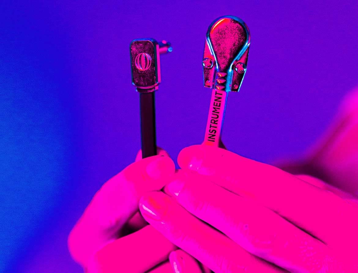 Ernie Ball Flat Ribbon Patch Cable Pedalboard Multi Pack, White (P06387)