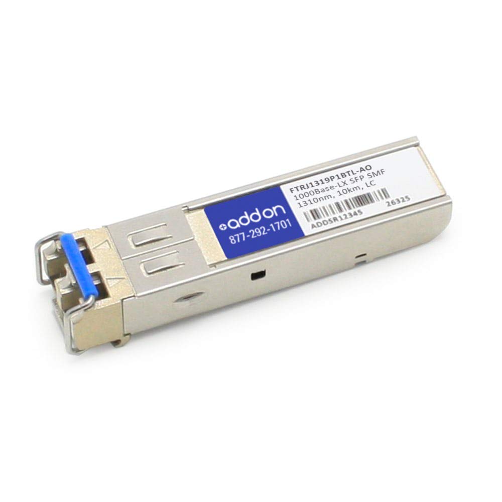 Addon Finisar Ftrj1319P1Btl Compatible Taa Compliant 1000Base-Lx Sfp Transceiver