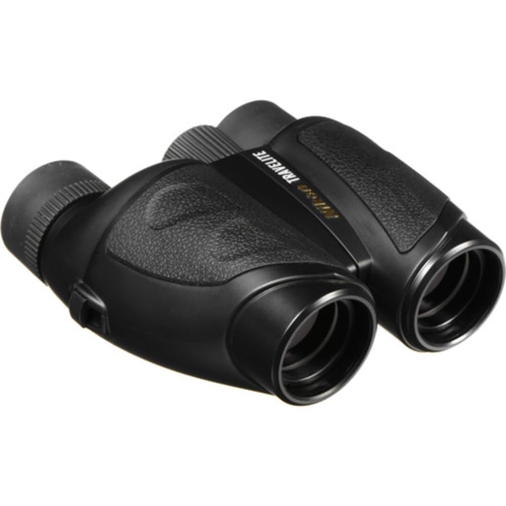 Nikon Travelite 8X25 Black Binoculars 7277 | Compact & Lightweight Binocular, Mutlilayer-Coated Lenses, Aspherical Lenses, Rubbe