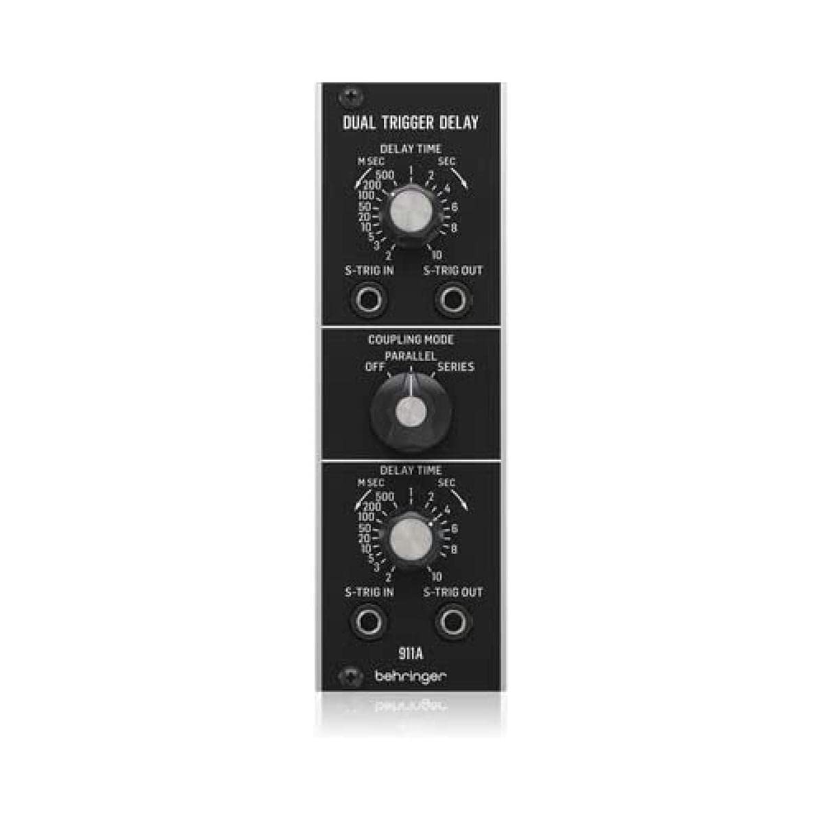 Behringer 911A DUAL TRIGGER DELAY Legendary Analog Dual Trigger Delay Module for Eurorack