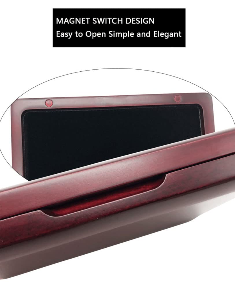 Jiayouy Maroon Color Reed Box Clarinet Reed Storage Case Reeds Holder For 6Pcs Clarinet Reeds Woodwind Accessories