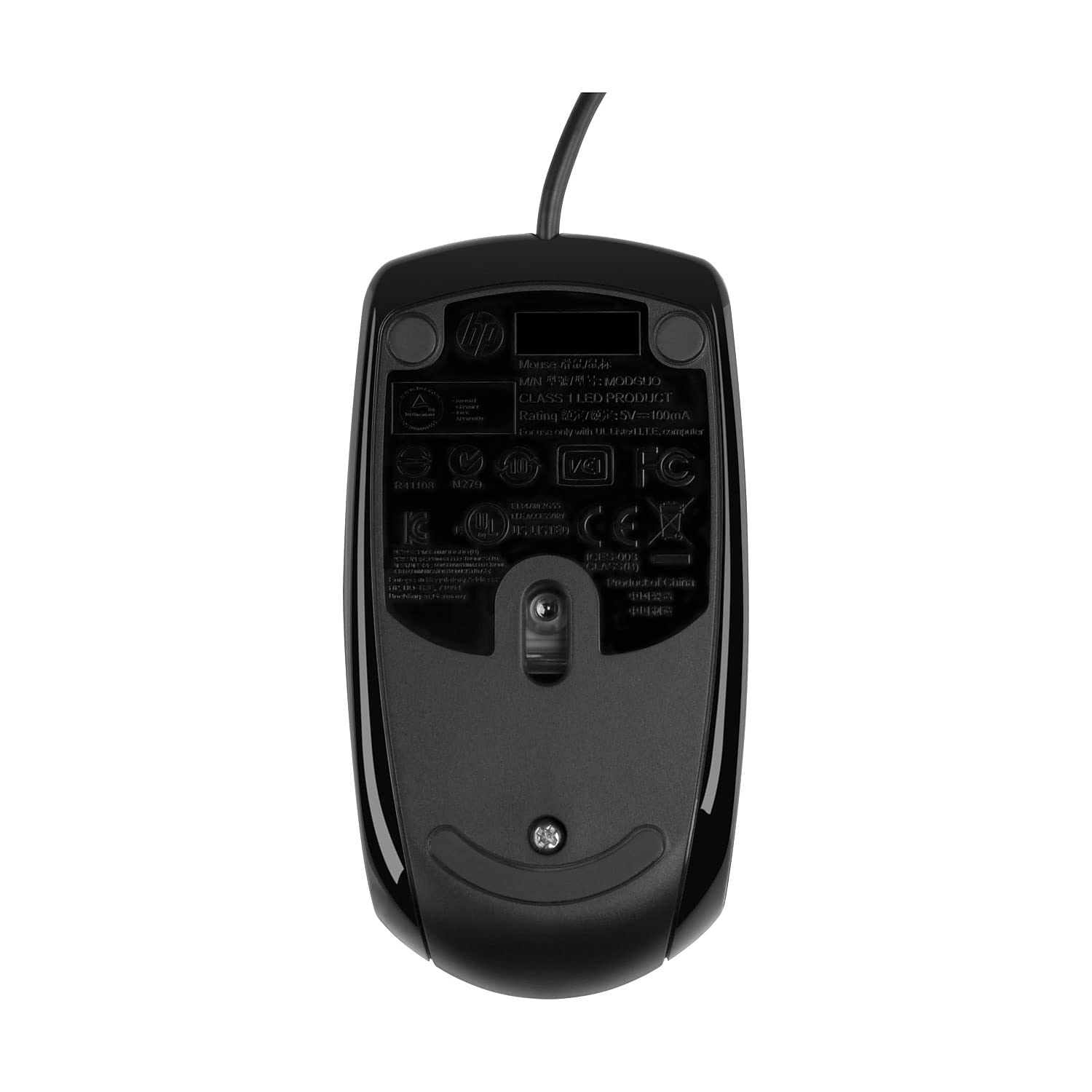 Hp X500   Wired Usb Mouse For Windows Pc Desktop, Laptop, Notebook, Mac, Computerand Chromebook, For Righty Or Lefty Use (E5E76A
