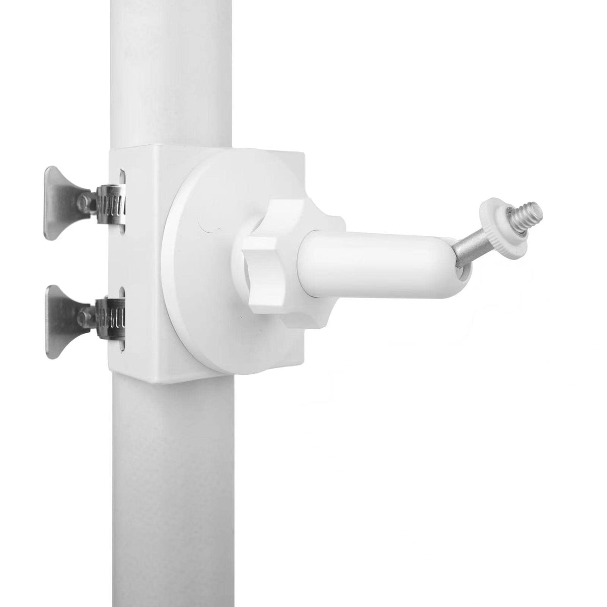 Zivif Outdoor Camera Mount, Pole Mount Bracket For Security Cameras, Battery Cameras, Outdoor Trail Camera Or Solar Panels, 360