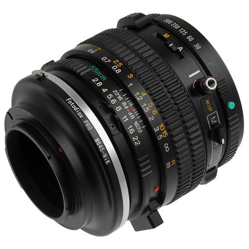 Fotodiox Pro Lens Mount Adapter Compatible Mamiya 645 Mf Lenses To Nikon F-Mount Cameras