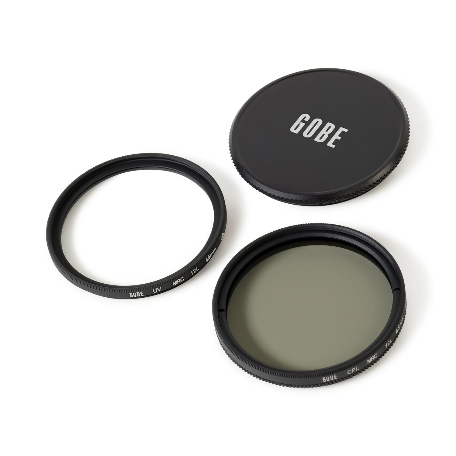 Gobe   Filter Kit For 46Mm Lens: Uv + Circular Polarising (Cpl) (1Peak)