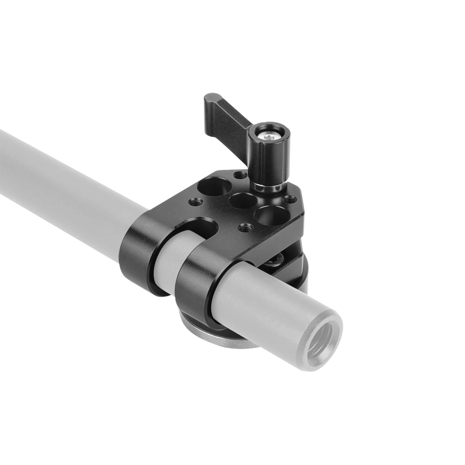 Szrig Single 15Mm Rod Clamp With Rosette Quick Lock And Release For Photo Studio