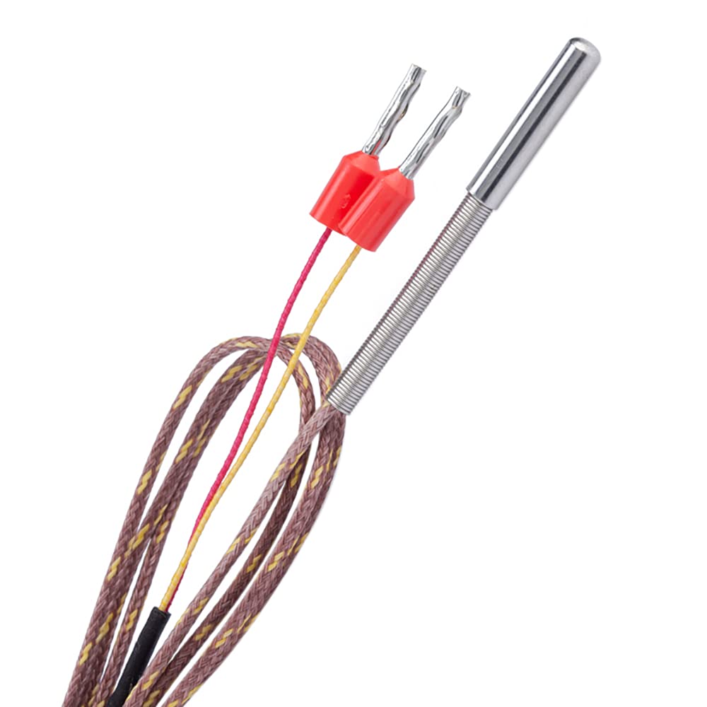 3D Printer T K500 M3 X 15Mm K Type Thermocouple Sensor K Type Compatible With Volcano V6 Hotend Block 500? Pei Peek High Tempera