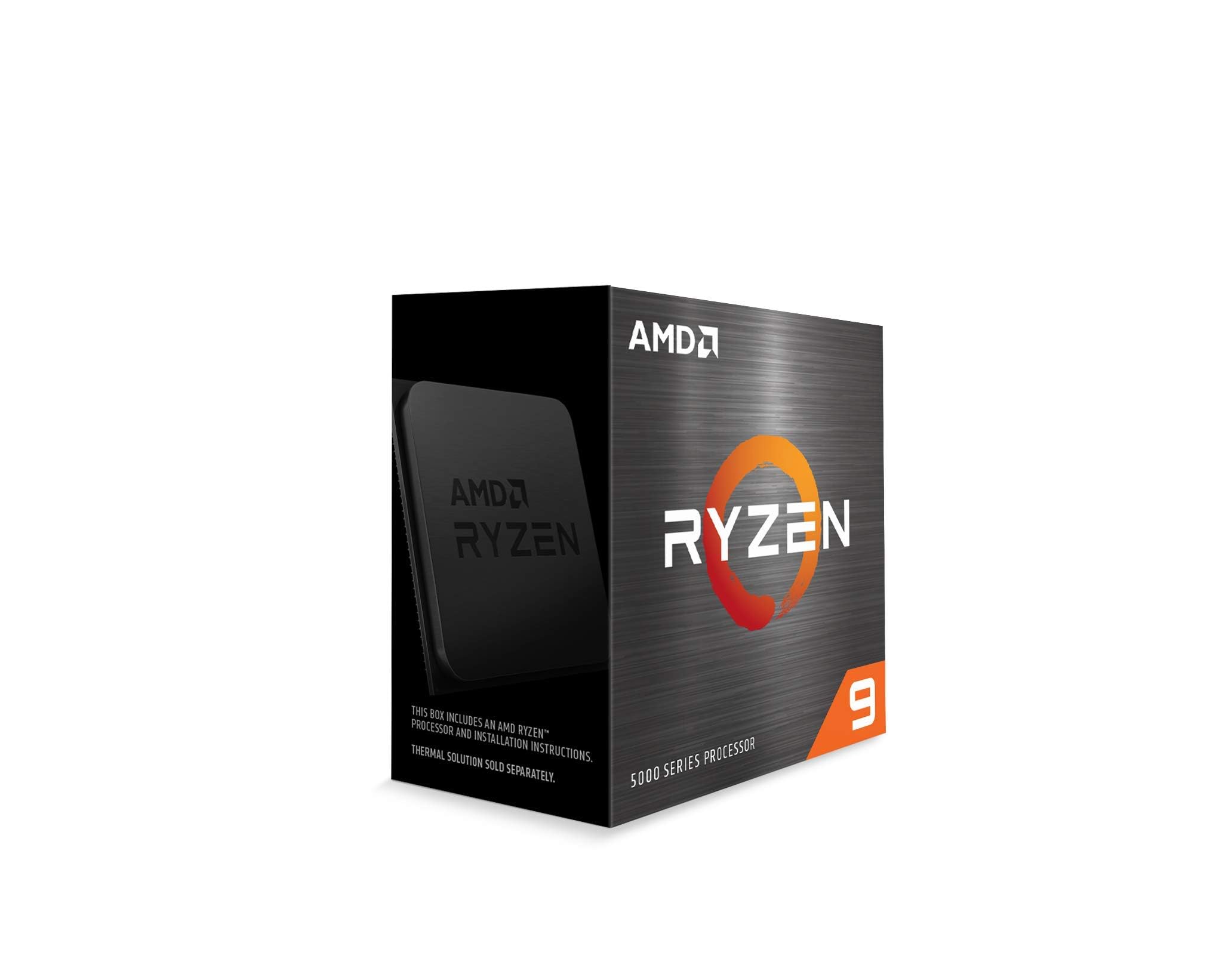 Amd Ryzen 9 5900X 12 Core, 24 Thread Unlocked Desktop Processor