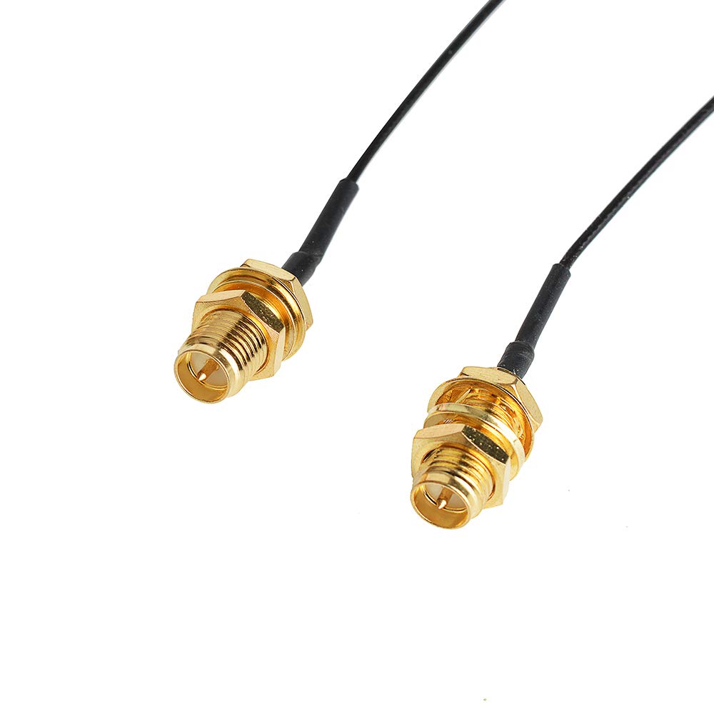 2 X 8Dbi 2.4Ghz 5Ghz 5.8Ghz Dual Band Wifi Rp Sma Male Antenna+2 X 35Cm U.Fl/Ipex To Rp Sma Female Pigtail Cable For Mini Pcie C
