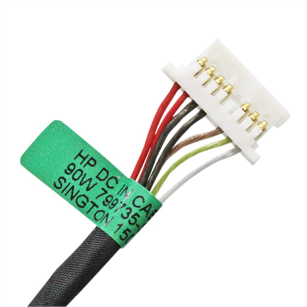 Zahara Dc In Power Jack & Cable Plug Replacement For Hp 17 By 17 By0063Cl 90W X360 M6 W M6 P M6 Aq M6 Ar 14M Ba 15 Au M3 U 79973