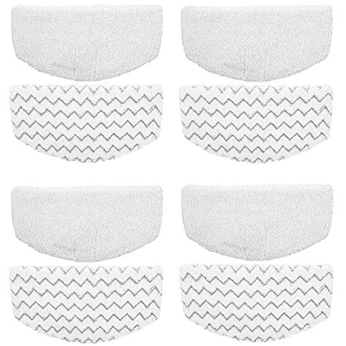 Itidyhome 8 Pack Replacement Pads For Bissell Powerfresh Hard Floor Steam Cleaner 1940 1440 1806 Series Steam Mop Compare To Par