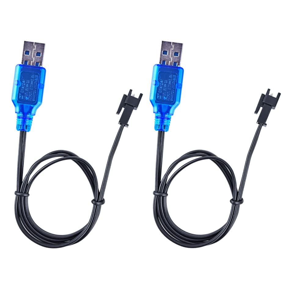 3.7V 800Ma Fast Usb Charger Cable With Sm 2P Connector Plug Fit For 3.7V 500Mah 800Mah 1500Mah Lithium Lipo Battery 3.7V Fast Us