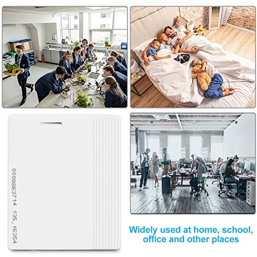 10Pcs 125Khz Rfid Readable Access Card Proximity Door Control Entry Access Card