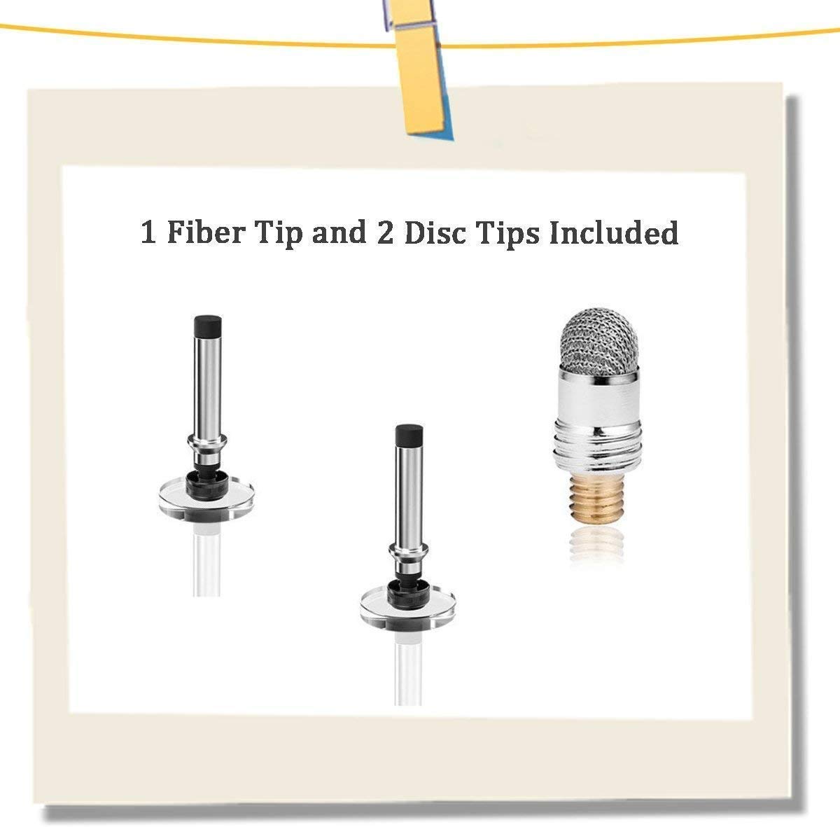 Mixoo Smart Pen,Disc & Fiber Tip 2 In1 Series,Capacitive Stylus Tip,High Sensitivity & Precision,Stylus Pens For Touch Screens (