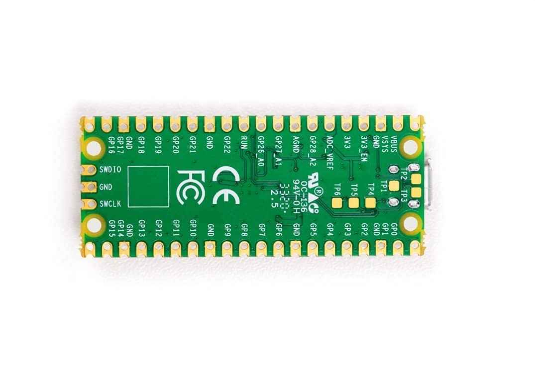 Raspberry Pi Pico Rp2040 Microcontroller   In Us Stock, Ready To Ship (2 Pack)