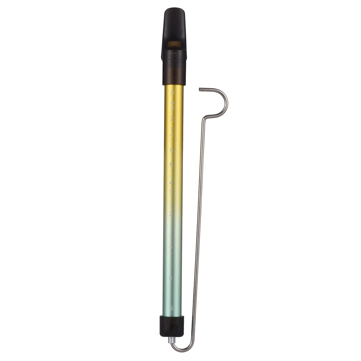 Btuty Metal Sliding Whistle Scale Sliding Flute With Steel Slider Instrument Kazoo Flute Game Party (Multicolor)