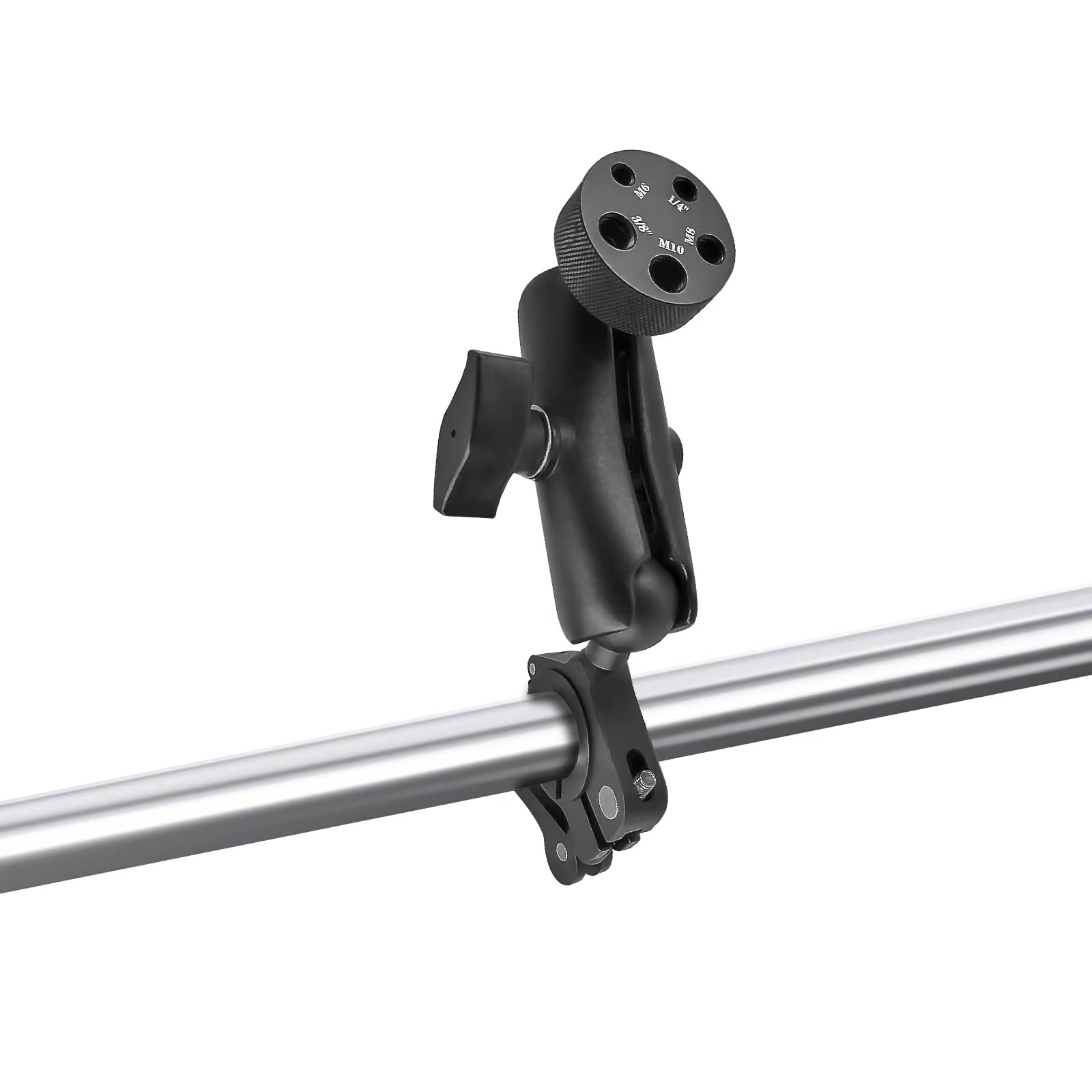 1 Inch Ball Mount Set Connecting Arm Combined Bracket Compatible With Ram Mount,Suitable For Cars, Motorcycles, Bicycles Phone H