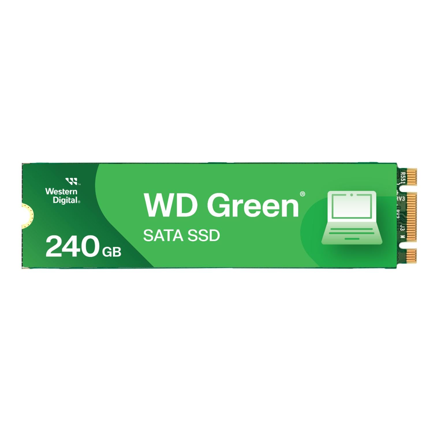 Western Digital 240Gb Wd Green Sata Internal Solid State Drive Ssd   Sata Iii 6 Gb/S, M.2 2280, Up To 545 Mb/S   Wds240G3G0B