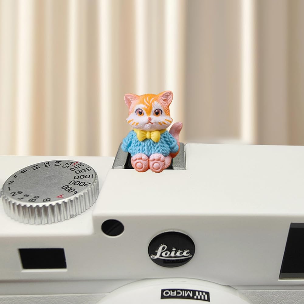 Slr Camera Hot Shoe Boot Cover Cap,Dustproof Hot Shoe Protector,Compatible With Sony Fuji Canon Nikon Pentax Leica (2Pcs Cat Dog