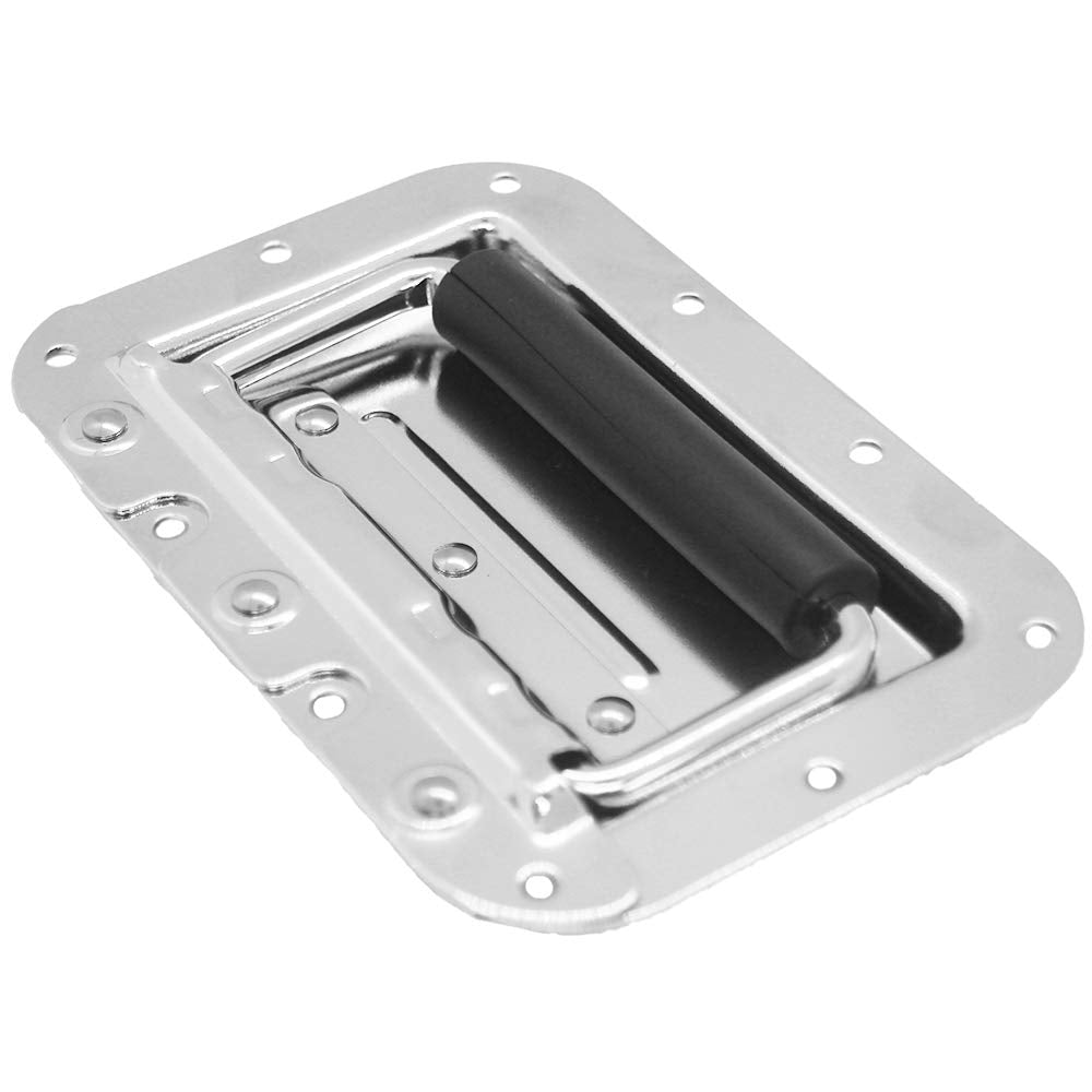 Seismic Audio - Sarhw22 - Mid-Size Recessed Spring Loaded Handle For Pa/Dj Gear Rack Case Pedal Board