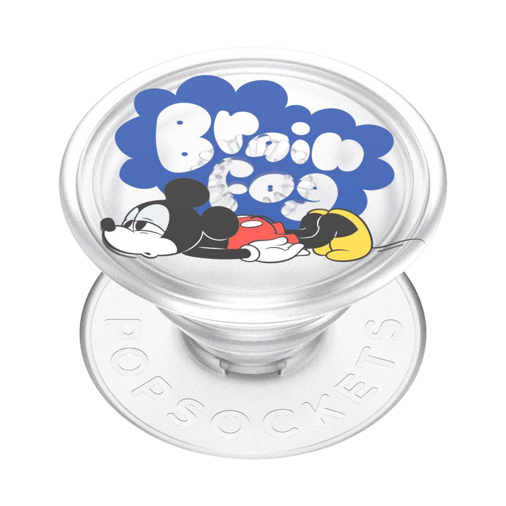 PopSockets Adhesive Phone Grip, Holder, Phone Stand, Disney - Mickey Brain Fog