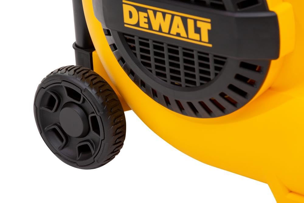 Dewalt 3/4 Hp Air Mover, 3 Speed Max 1800 Cfm Floor Fan, Portable Utility Blower Fan, Dxam 2818 Yellow