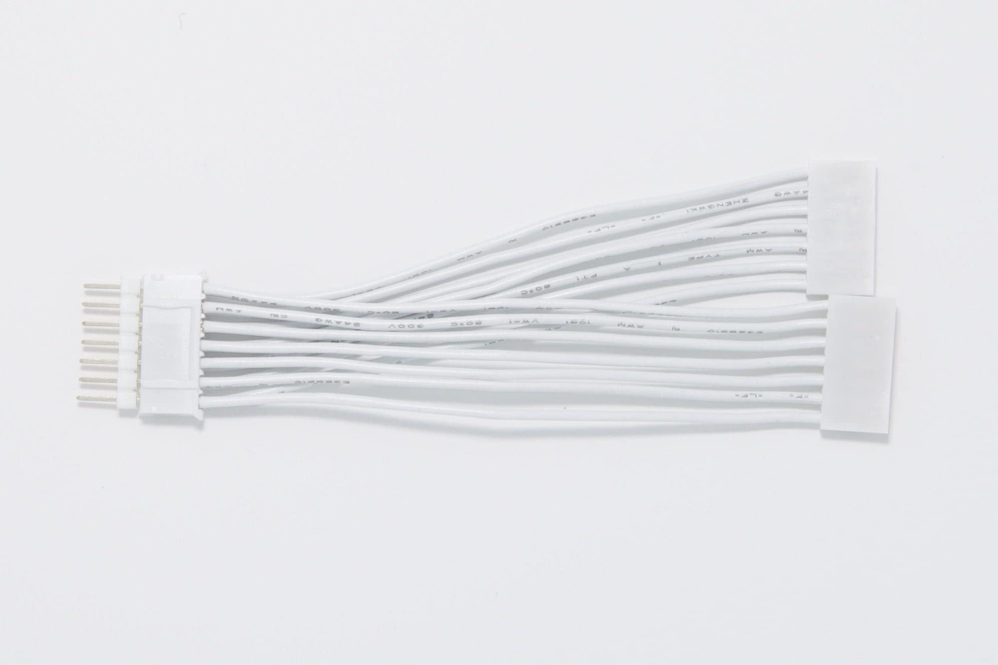 Litcessory Splitter For Cync [Formally C By Ge] Smart Light Strips (2 Pack, White)