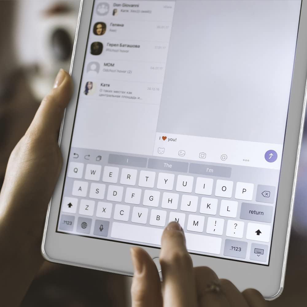 Asgens Case For Ipad Pro 12.9 2015/2017 Black Clear, Transparent Silicone Case Flexible Soft Tpu Silicone Protective Cover For